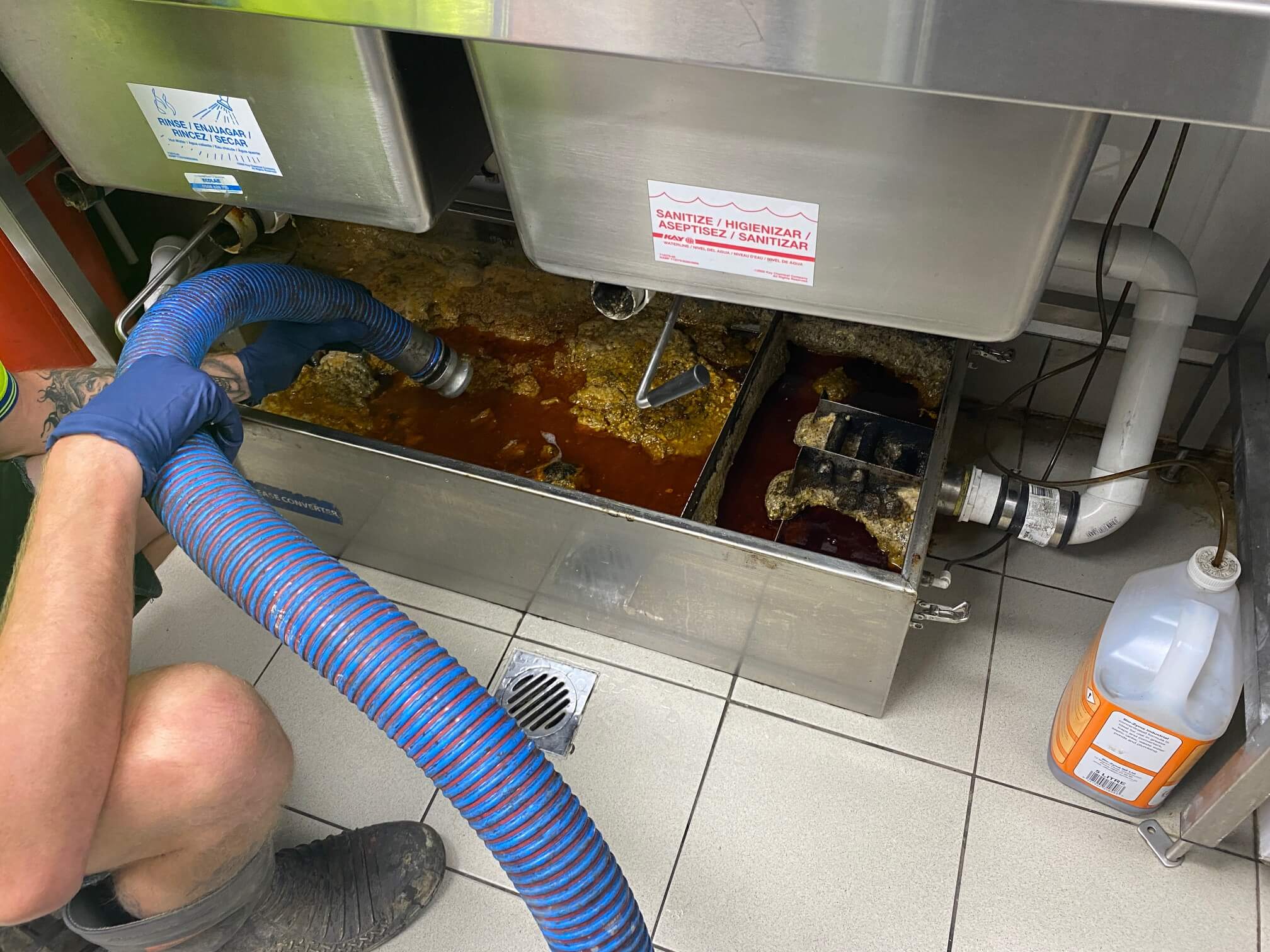 Grease Trap Cleaning in Clinton